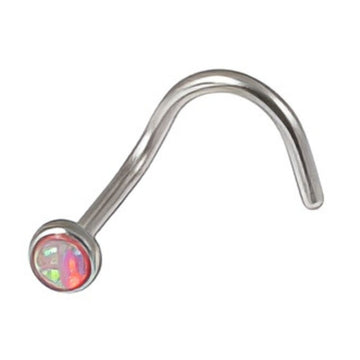 Opal Nostril Stud